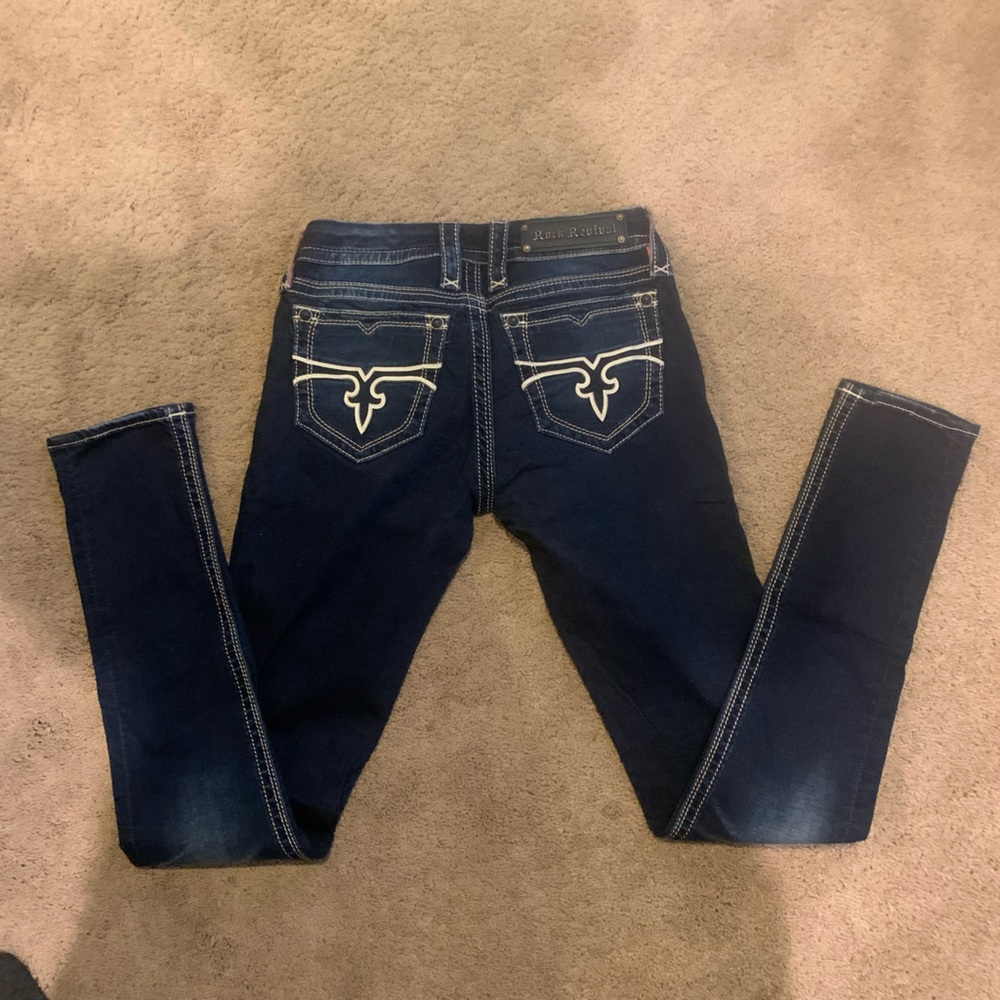 Rock Revival skinny low rise